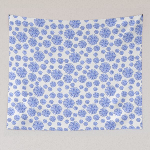Item preview, Hand-Drawn Chicory Flowers designed and sold by Ann Brantingham -- Nature Art.