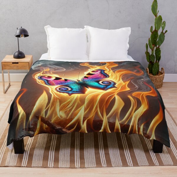 Item preview, Fiery Butterfly: Transformation in Flames designed and sold by h4sey.