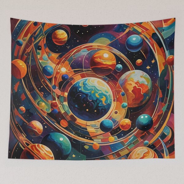 Item preview, Universe and Planets designed and sold by Erlin Rudho.