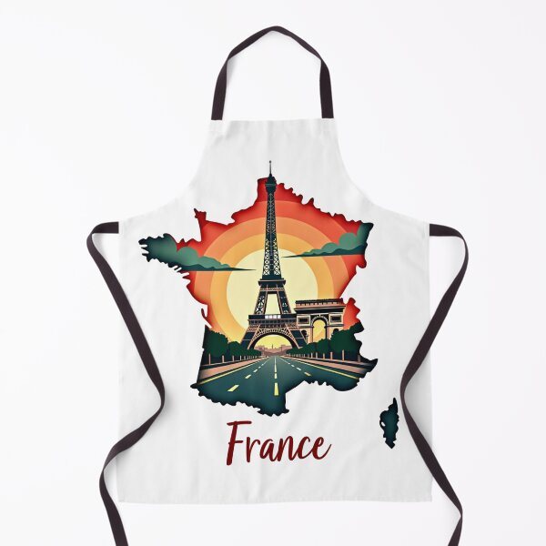Item preview, France Map Unique Design Gift For Travelers designed and sold by UniqueDuoDesign.