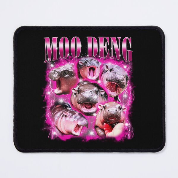 Artikelvorschau, Moo Deng, Moo Deng Nilpferd, Moo Deng Memes, süßer Moo Deng entworfen und verkauft von Hoahip.
