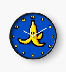 Pixel Banana Skin Clock