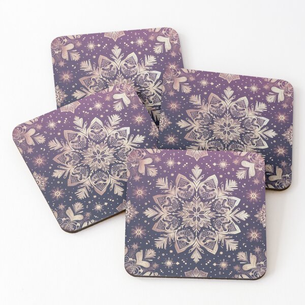 Item preview, Nordic Snowflake Splendor designed and sold by LyssasMindArt.