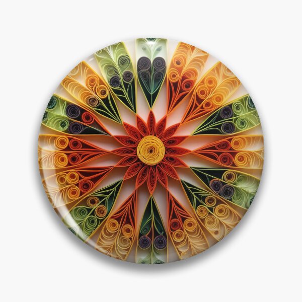 Item preview, Colorful paper quilling pattern designed and sold by Girih.