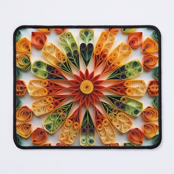 Item preview, Colorful paper quilling pattern designed and sold by Girih.