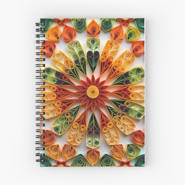Item preview, Colorful paper quilling pattern designed and sold by Girih.