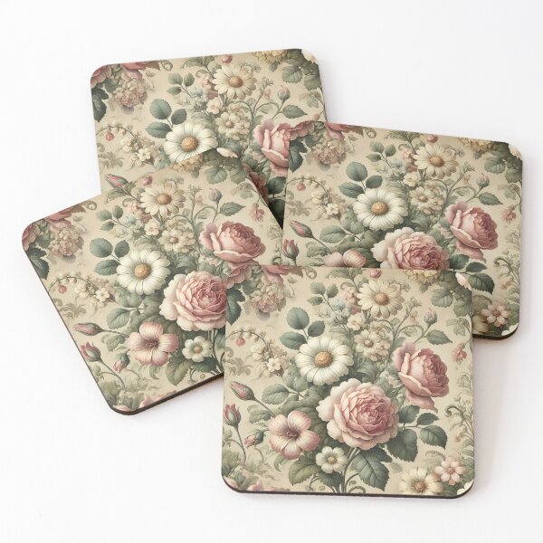 Item preview, Vintage Floral Repeating Pattern  designed and sold by Mikeb233.
