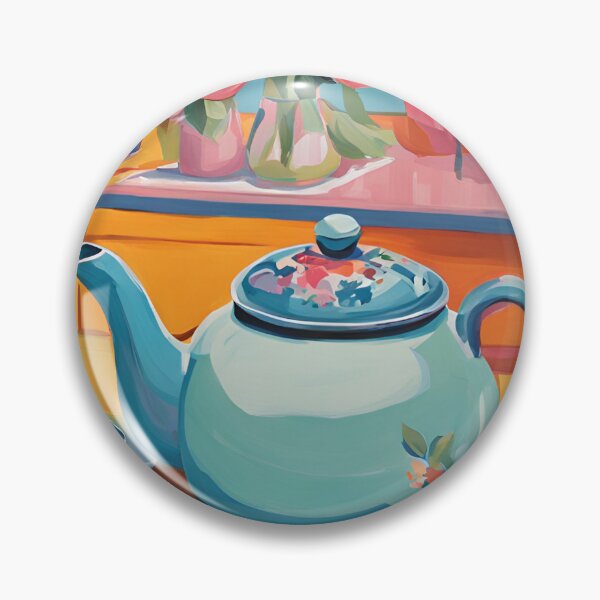 Item preview, Dopamine Decor Kitchen Teapot designed and sold by RebeccaReiss.