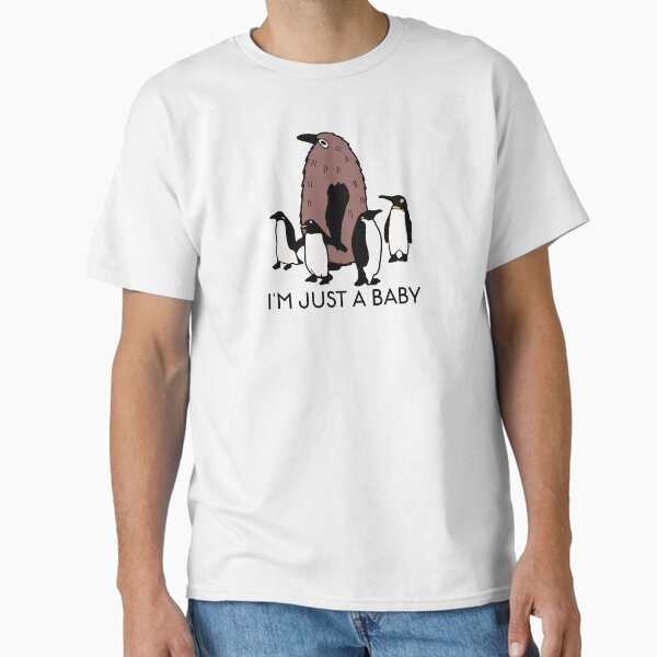 I'm Just A Baby,Funny Animal Penguin Pesto Loverl Classic T-Shirt