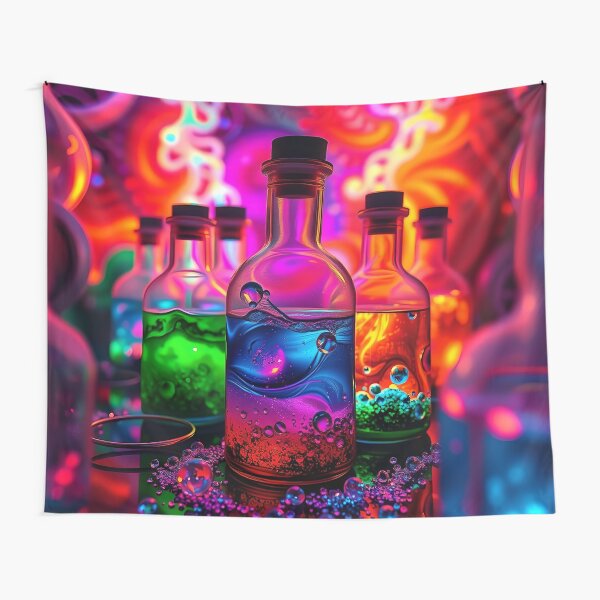 Item preview, A.I. Psychedelic Potions and Elixirs 0001 FunFractals ChromaDepth 3D designed and sold by FunFractals.