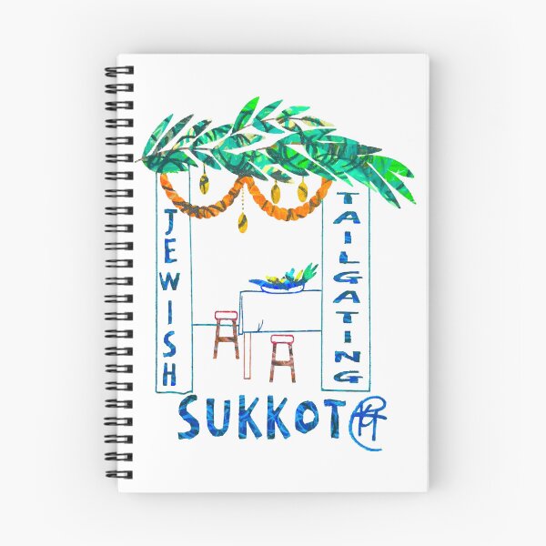 Item preview, Sukkot Jewish Tailgating Art designed and sold by Kalli Taub Art.