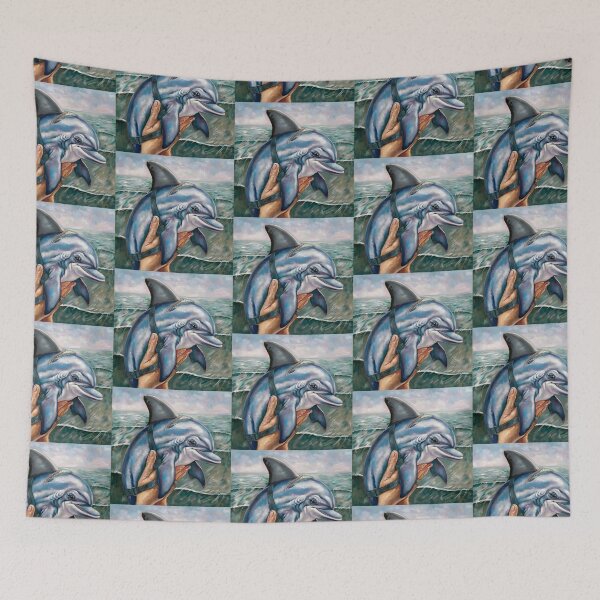 Item preview, Seaworld - Dolphin  designed and sold by CanvasCarousel.
