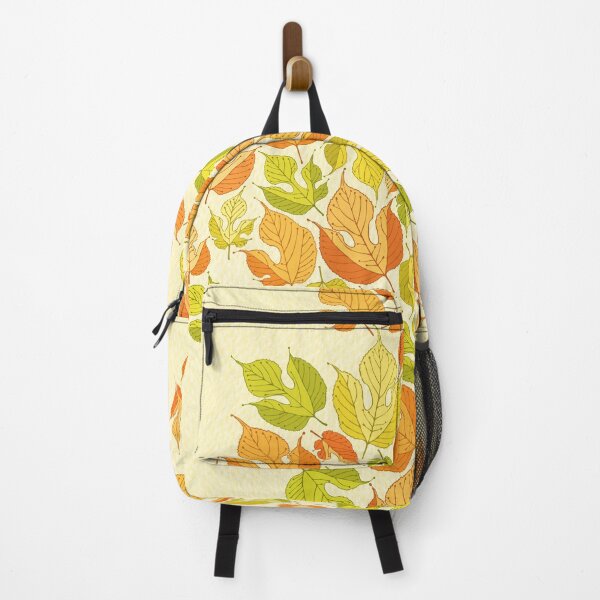 Item preview, Colorful Fall Hand Drawn Stylized Mulberry Leaves Pattern designed and sold by schorrnuff.