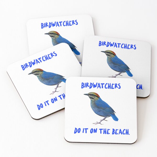 Item preview, Birdwatchers do it on the beach. designed and sold by Qzmet.