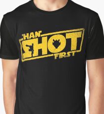 Han Shot First Graphic T-Shirt