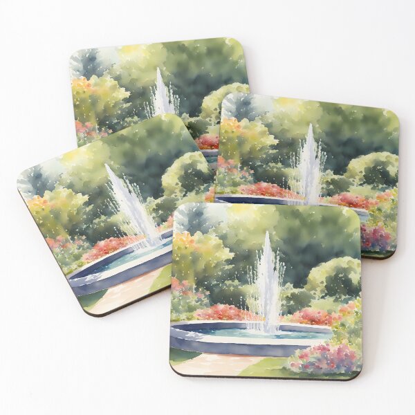 Item preview, Summer Fountain in Sunshine designed and sold by CalmnessbyChoice.
