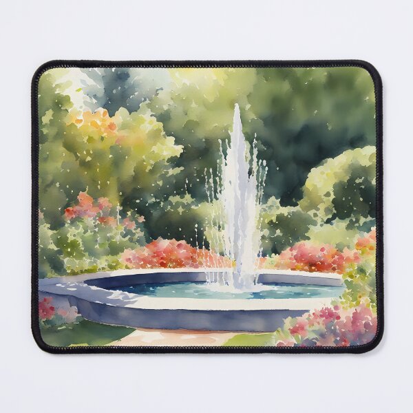 Item preview, Summer Fountain in Sunshine designed and sold by CalmnessbyChoice.