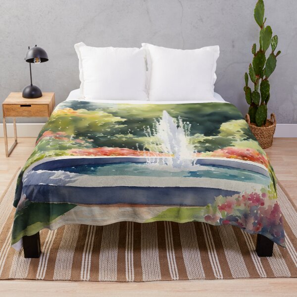 Item preview, Summer Fountain in Sunshine designed and sold by CalmnessbyChoice.