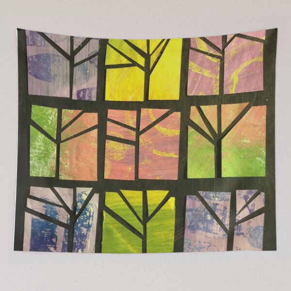 Item preview, Collage Tree art designed and sold by verymarydesigns.