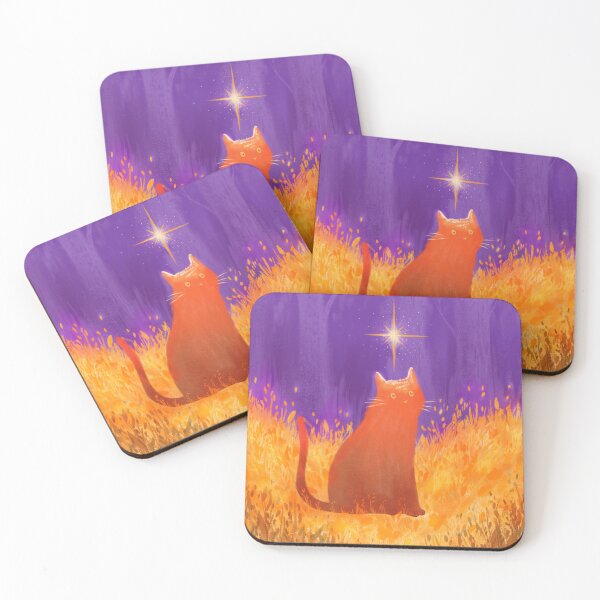 Item preview, Orange Autumn Cat Illustration designed and sold by lillaelilla.