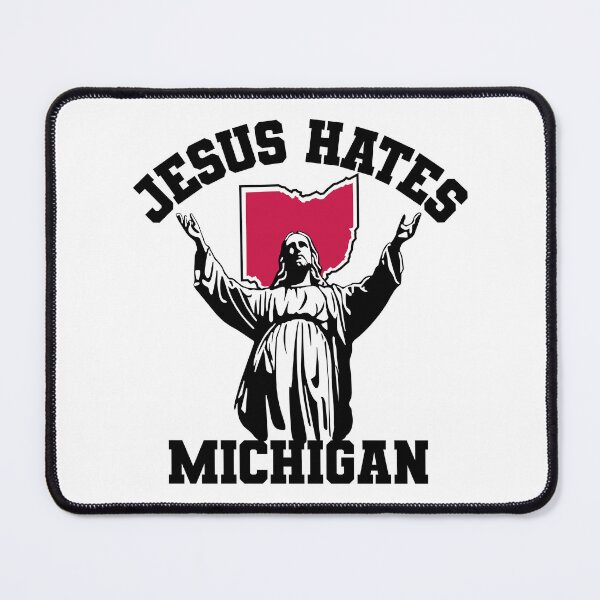 Item preview, Jesus Hates Michigan designed and sold by TraceTheFace.