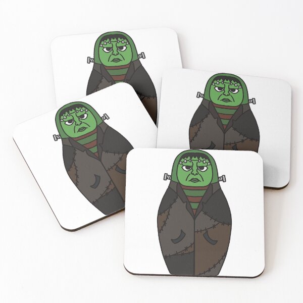 Item preview, Frankenstein's Monster Nesting Doll designed and sold by sleepyheadedbb.