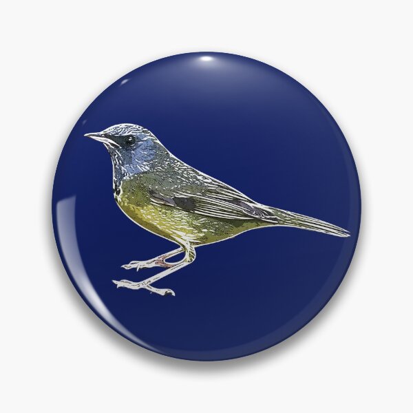 Item preview, Mourning Warbler White Alternate Design  designed and sold by designsasstultd.