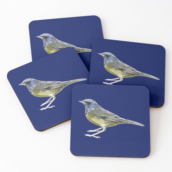 Item preview, Mourning Warbler White Alternate Design  designed and sold by designsasstultd.