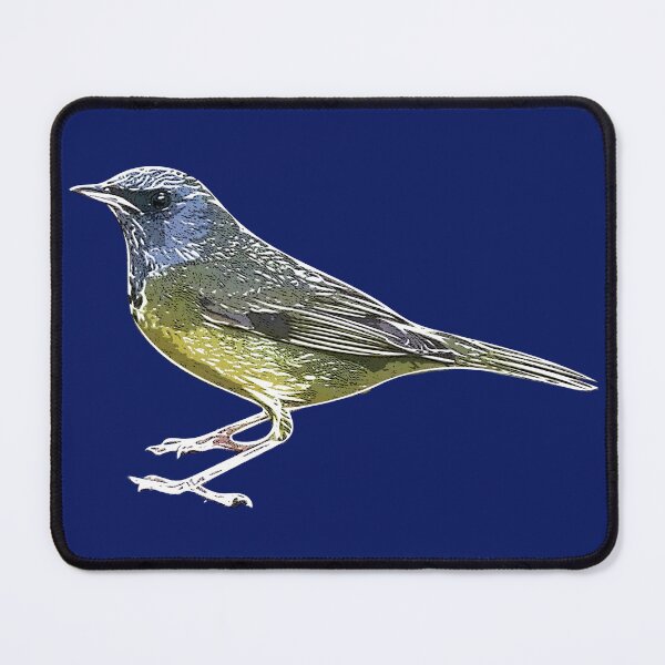 Item preview, Mourning Warbler White Alternate Design  designed and sold by designsasstultd.