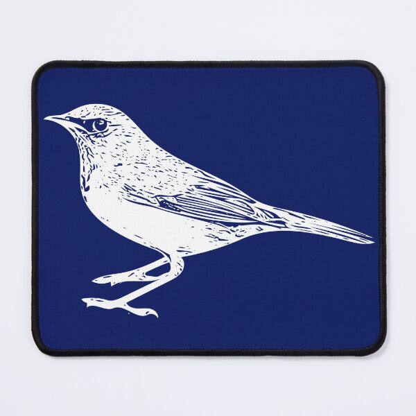 Item preview, Mourning Warbler White Design designed and sold by designsasstultd.