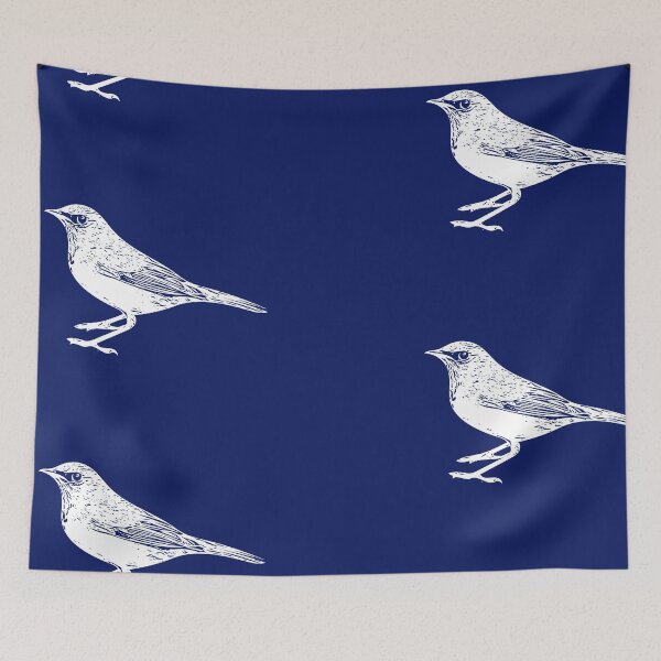 Item preview, Mourning Warbler White Design  designed and sold by designsasstultd.