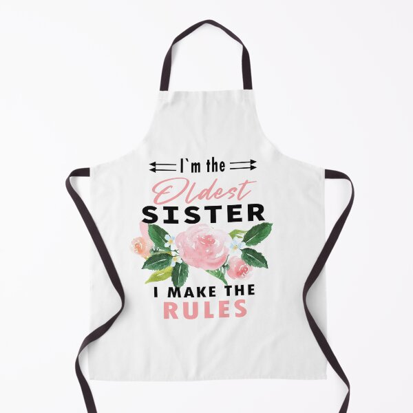 Item preview, I'm The Oldest Sister I Make The Rules Pink Flower designed and sold by Verycutethings.