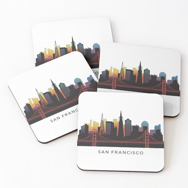 Item preview, Golden Sunset Over San Francisco designed and sold by Dreamz-Shop.