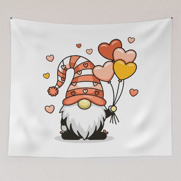 Artikelvorschau, Cute Gnome Love – Whimsical Garden Art for Gnome Lovers entworfen und verkauft von Timegraf.