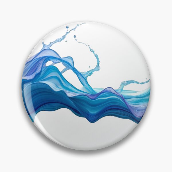 Item preview, vibrant waves water texture design  designed and sold by Creative88Art.
