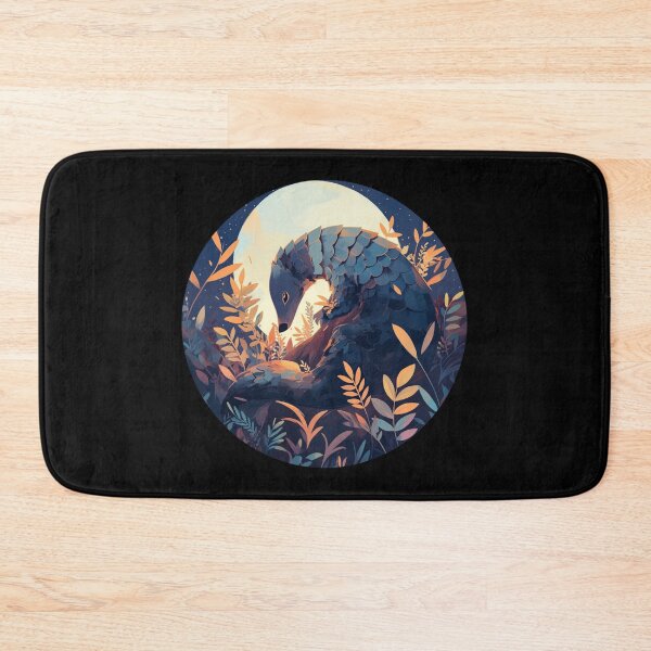 Aperçu de l'œuvre Pangolin // animaux en voie de disparition // amoureux des pangolins // sauvez les pangolins créée et vendue par SMARTKIT DESIGNAGENCY.