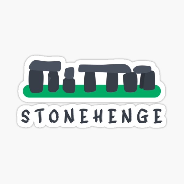 Artikel-Vorschau von Stonehenge-Aufkleber: Mystische Monolithen und antike Wunder, designt und verkauft von ITaki.