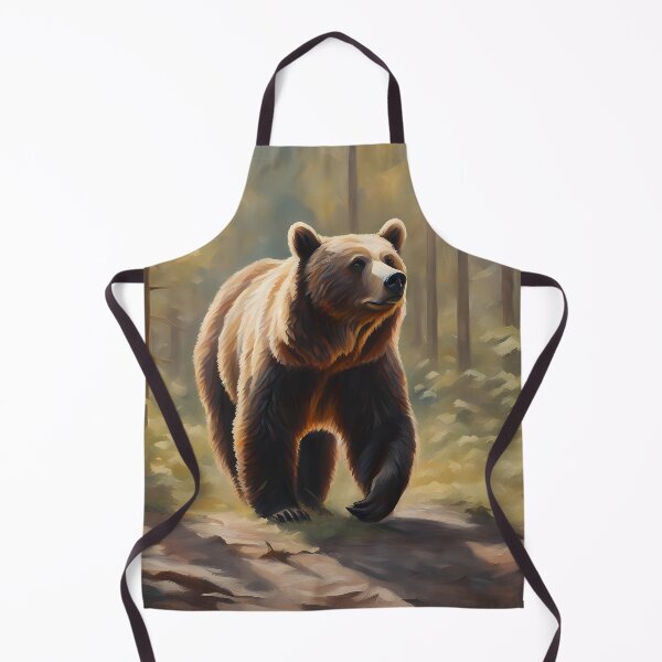 Item preview, Brown Bear in Forest designed and sold by CalmnessbyChoice.