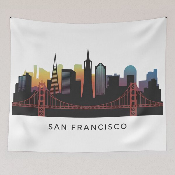 Item preview, Golden Sunset Over San Francisco designed and sold by Dreamz-Shop.