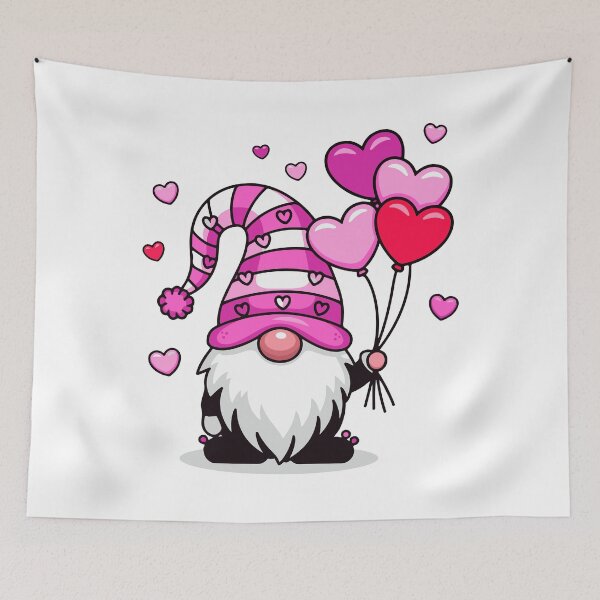 Artikelvorschau, Cute Gnome Love – Whimsical Garden Art for Gnome Lovers entworfen und verkauft von Timegraf.