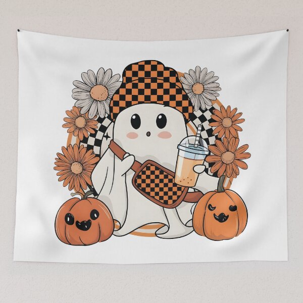 Item preview, Boo-Jee Halloween Ghost designed and sold by kjanedesigns.