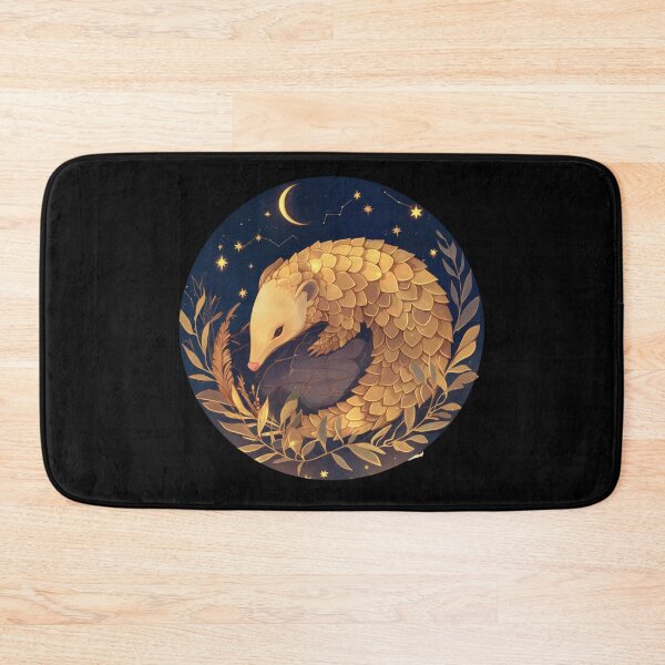 Aperçu de l'œuvre Pangolin // animaux en voie de disparition // amoureux des pangolins // sauvez les pangolins créée et vendue par SMARTKIT DESIGNAGENCY.