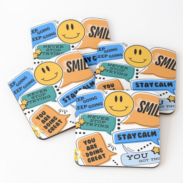 Item preview, Smiley Face Inspiration Quote You Got This Never Stop Trying designed and sold by digifaxdesign.