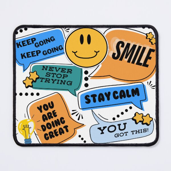 Item preview, Smiley Face Inspiration Quote You Got This Never Stop Trying designed and sold by digifaxdesign.