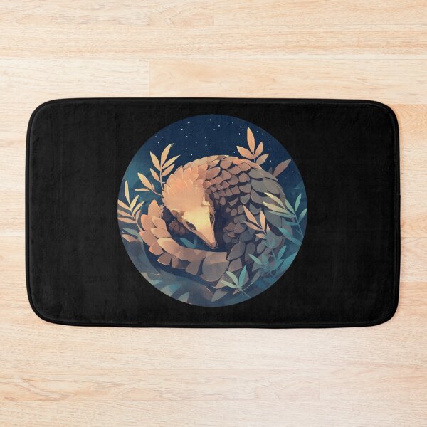 Aperçu de l'œuvre Pangolin // animaux en voie de disparition // amoureux des pangolins // sauvez les pangolins créée et vendue par SMARTKIT DESIGNAGENCY.