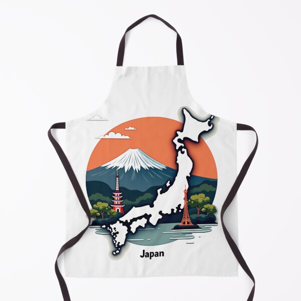 Item preview, Japan Map Unique Design Gift For Travelers designed and sold by UniqueDuoDesign.