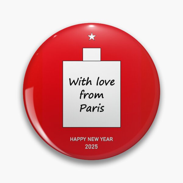 Item preview, Happy 2025 France Paris Perfume Luxury Fragrance designed and sold by PB Mary.