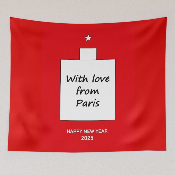 Item preview, Happy 2025 France Paris Perfume Luxury Fragrance designed and sold by PB Mary.