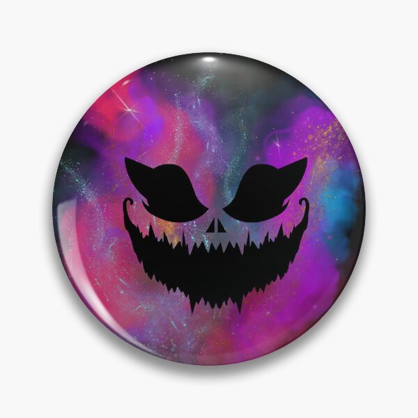 Item preview, Spooky Face in Colorful Mist: Halloween Vibes designed and sold by Zientala.