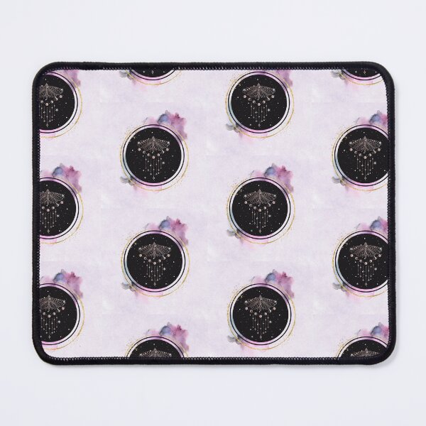 Item preview, Moon Phase Lunar Moth Pink  designed and sold by WildWoodlandWitch.